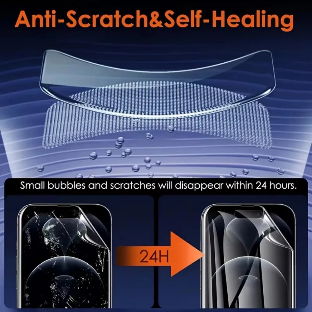5Pcs Hydrogel film screen protector  for IPhone