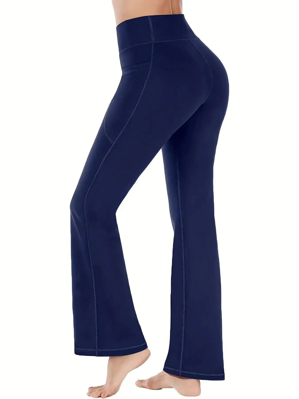 Women's Flared Pants with Pockets