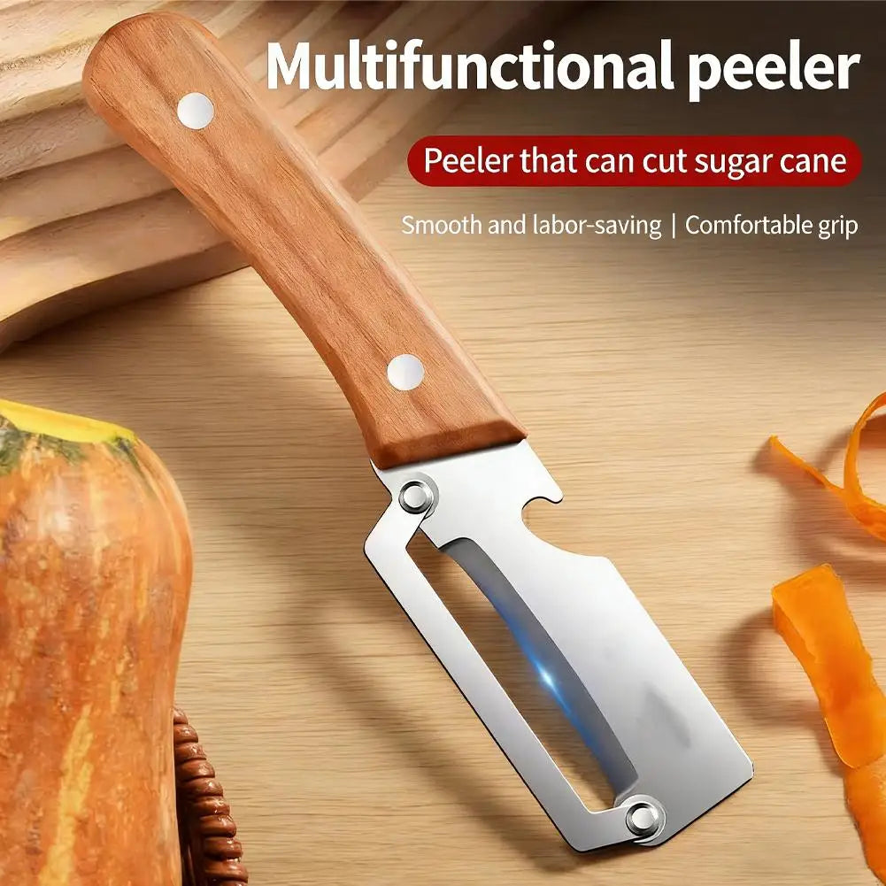 2026 Wooden Multi Functional Vegetable Peeler