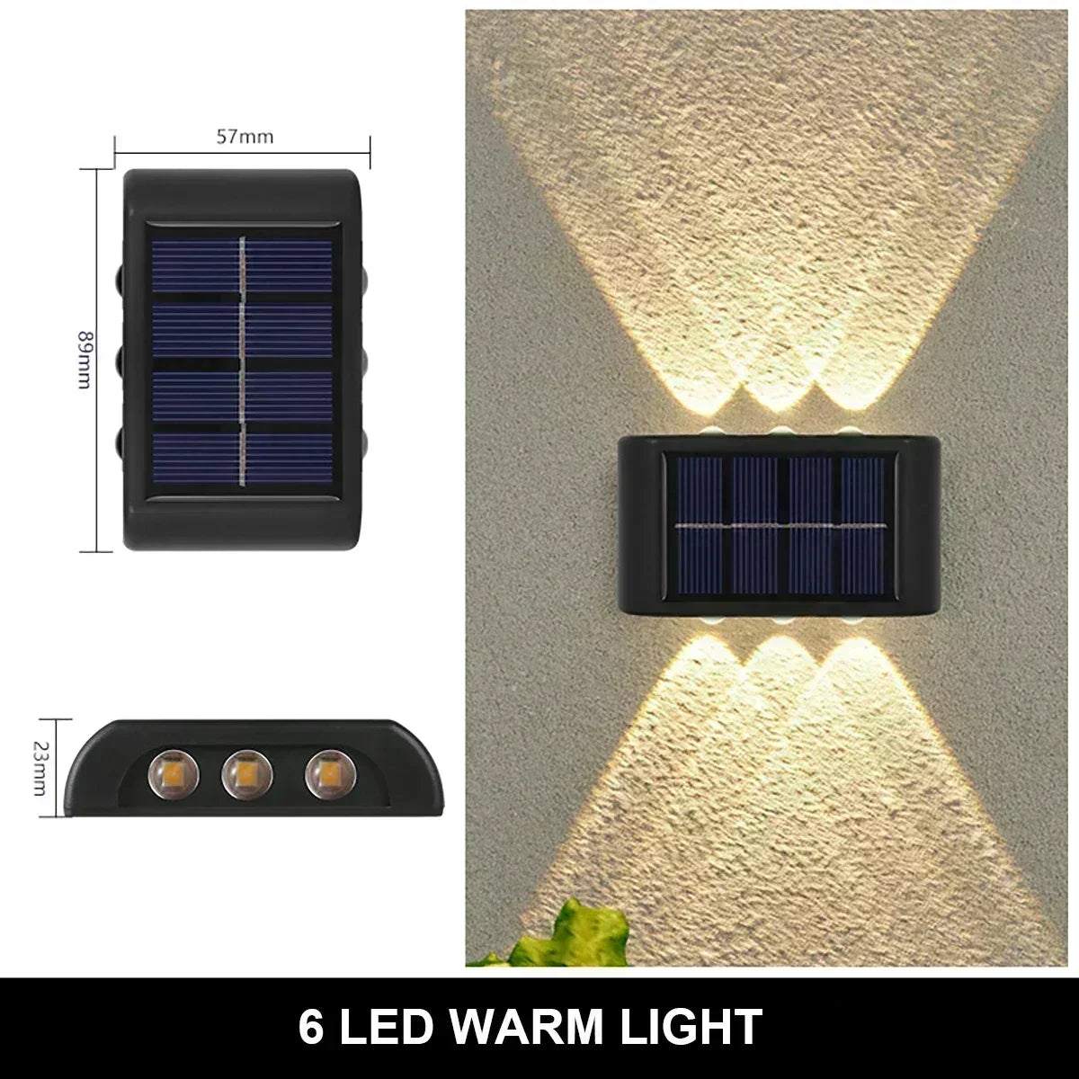 Solar Wall Lamp for Outdoor