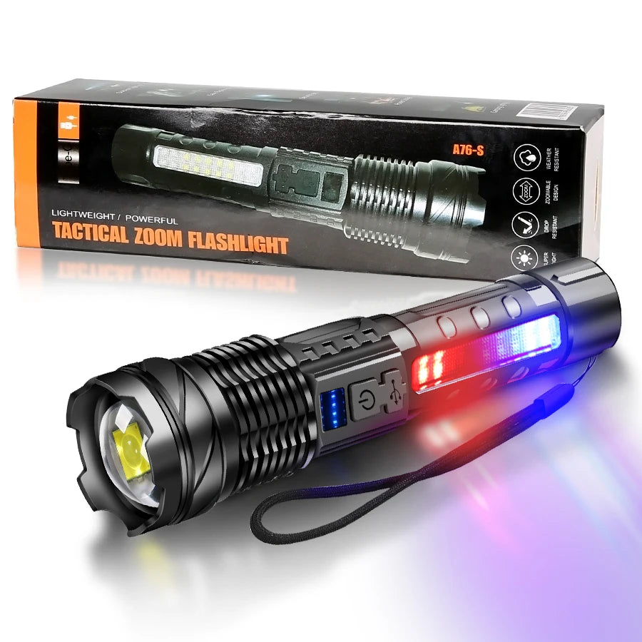 Powerful LED Flashlight Waterproof