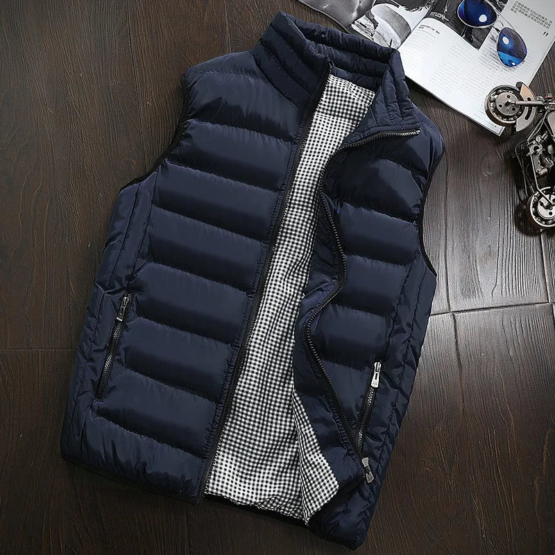 Men Vest Windproof Men Jacket