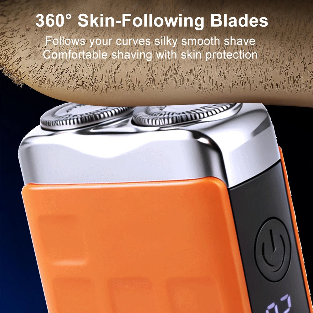 Electric Shaver for Men Dual-Head Blade Electric Razor