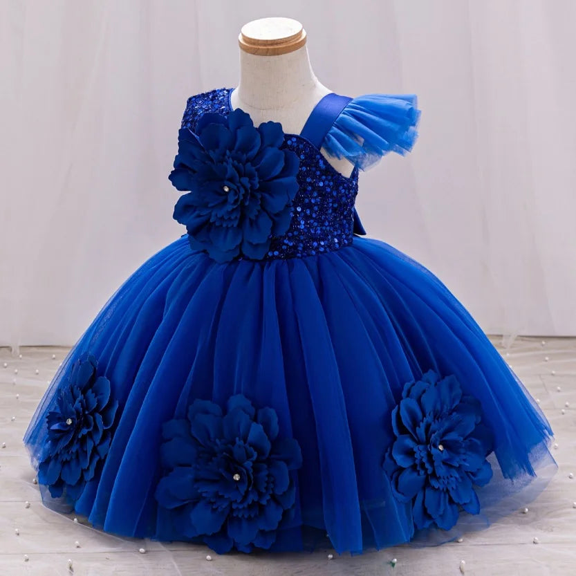 One Shoulder Dress for Girl