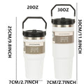 1pc Vacuum Tumbler with Lid Stainless Steel Portable Water Bottle