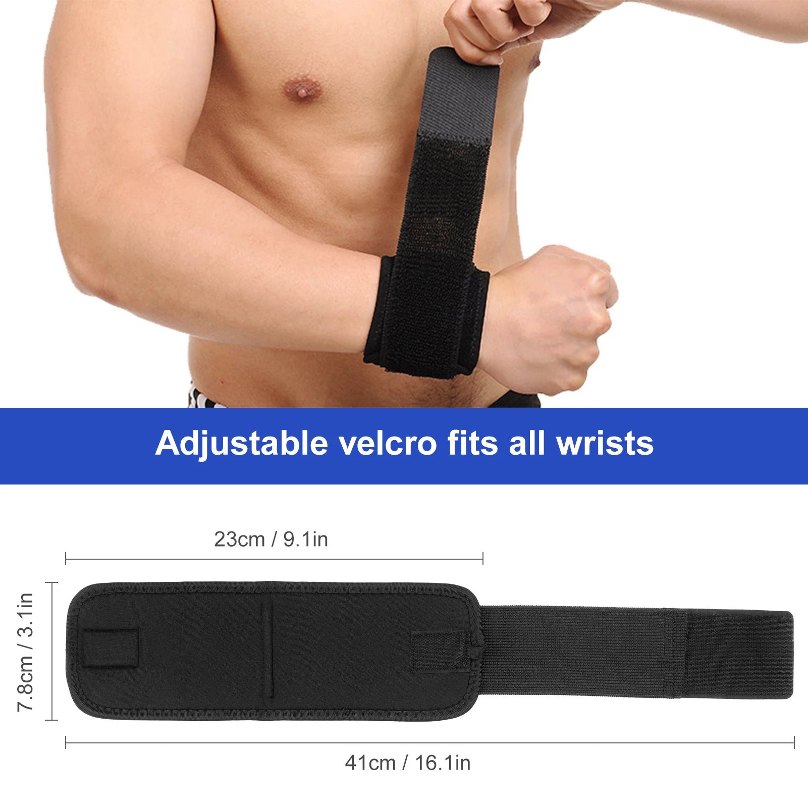 Left/Right Hand Wrist Wraps