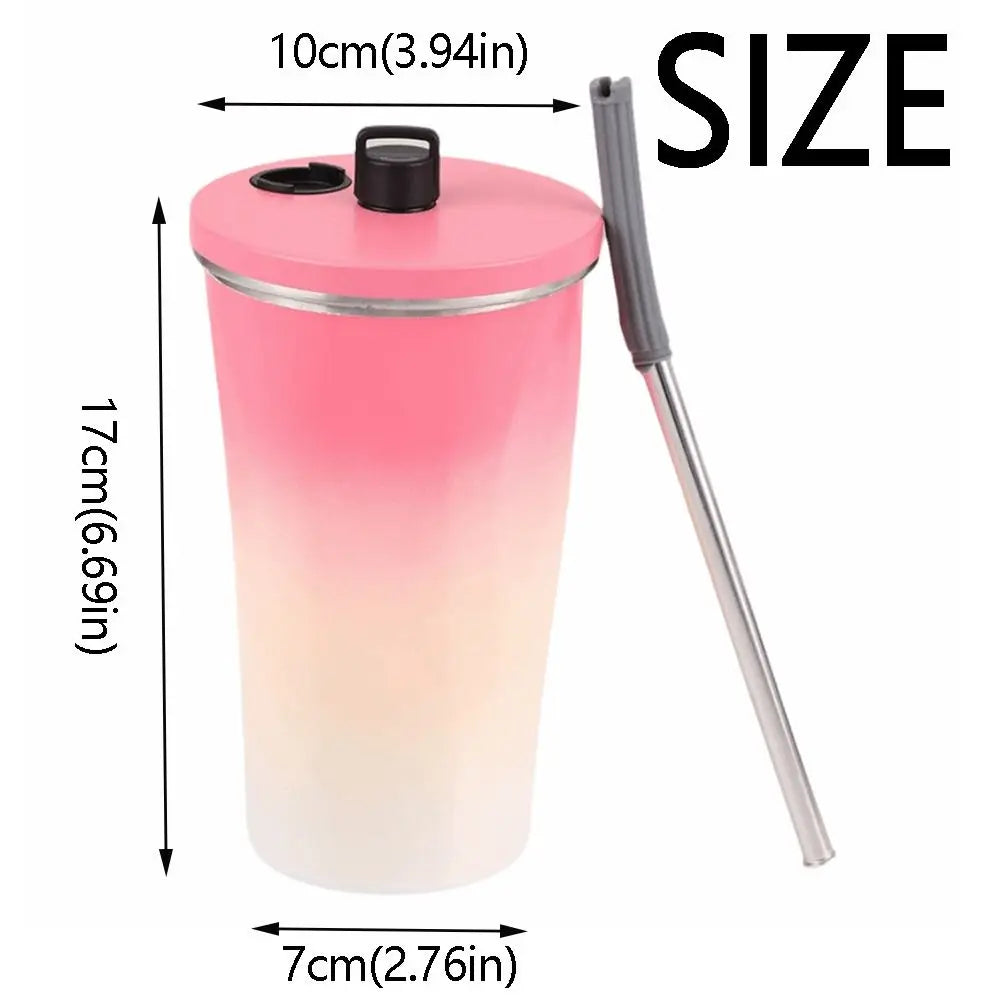 Insulated Tumbler Vacuum Insulated with Straw