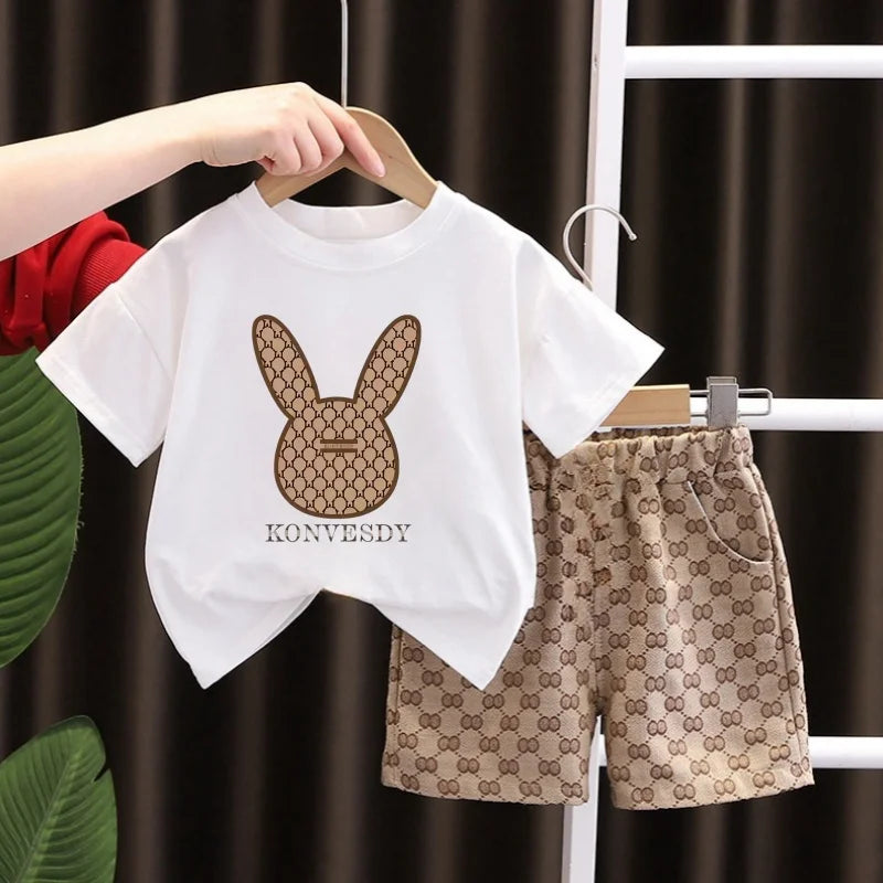 2 Pieces Suit Kid Outfits, Tracksuits