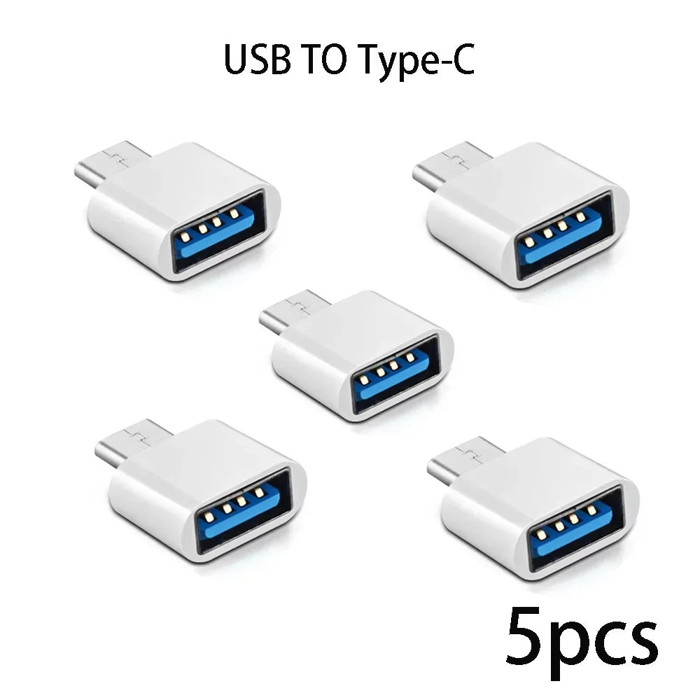 1-10PcsMini Type-C to USB Adapter