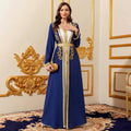 Muslim Sets Women Party Dresses , Kaftan Vestidos 2 Piece Suit