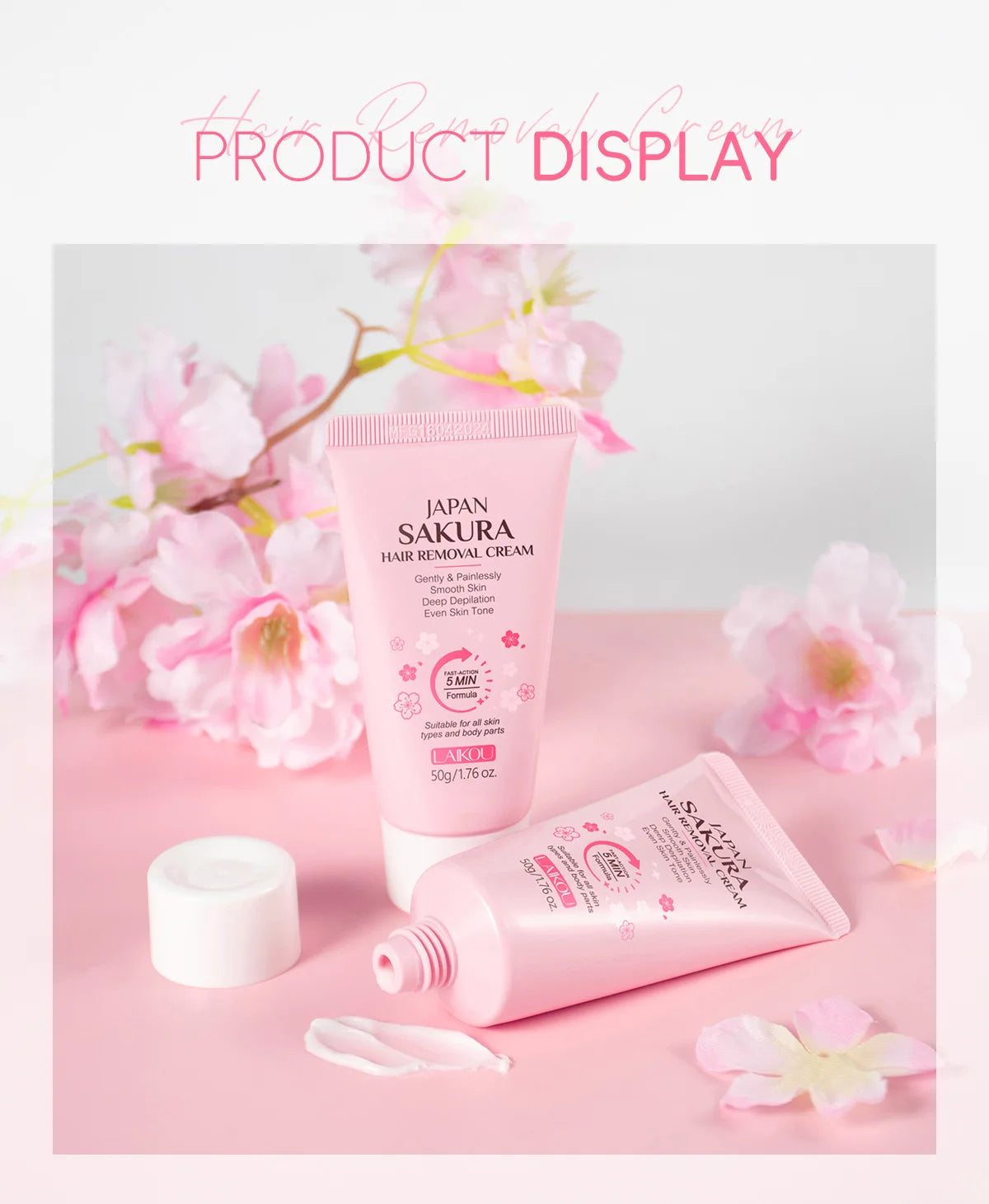 Sakura Hair Removal of Arm Armpit Legs,for Men Woman