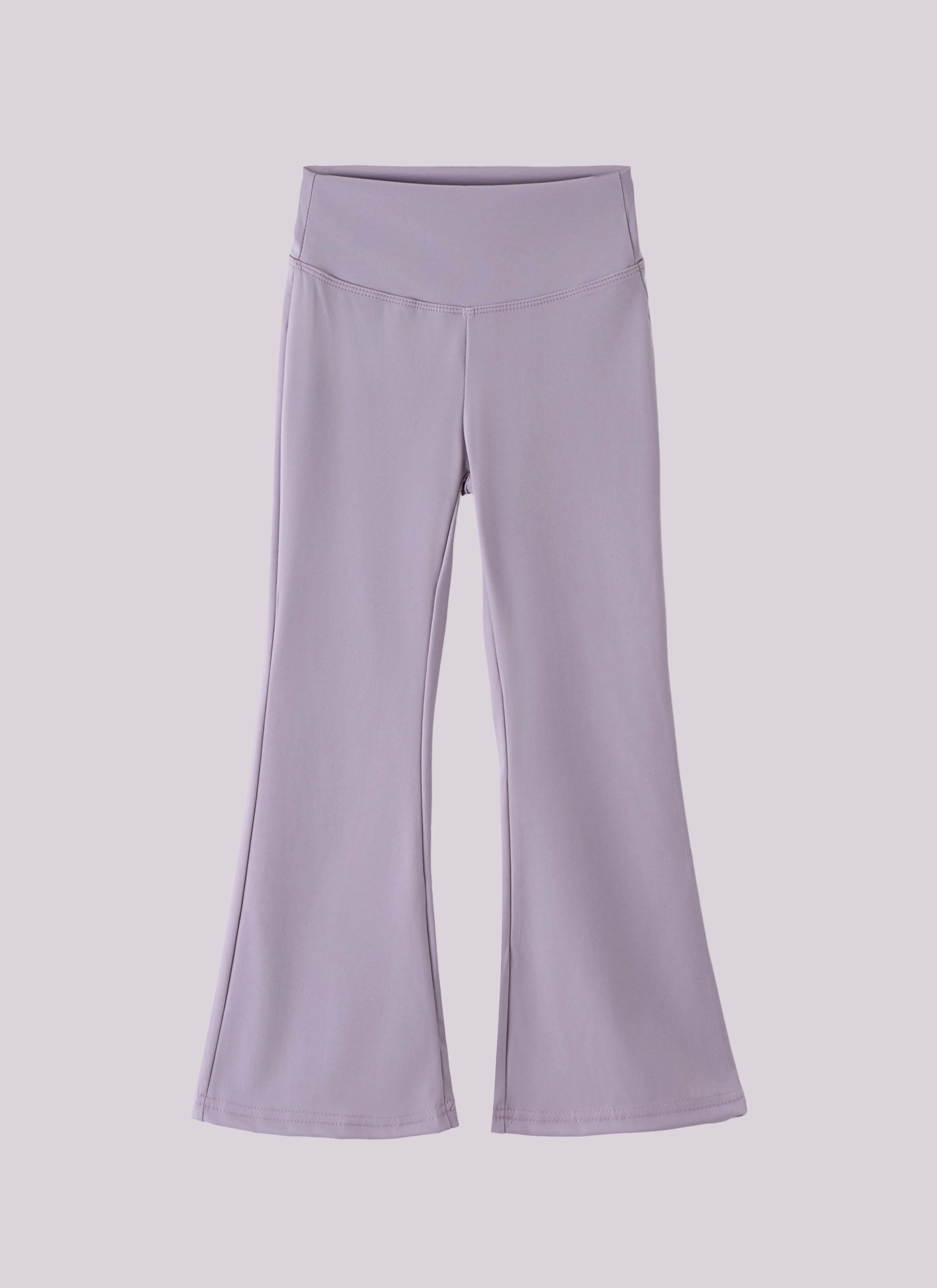 Girls Flared Pants High Waist Yoga Leggings