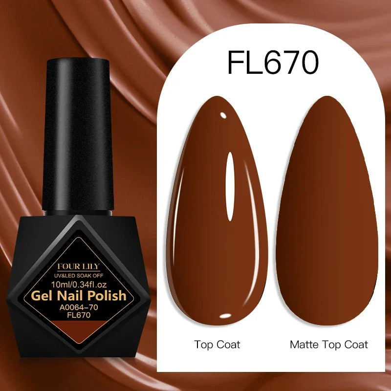 10ml Gel Nail Polish 162 Colors