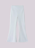 Girls Flared Pants High Waist Yoga Leggings