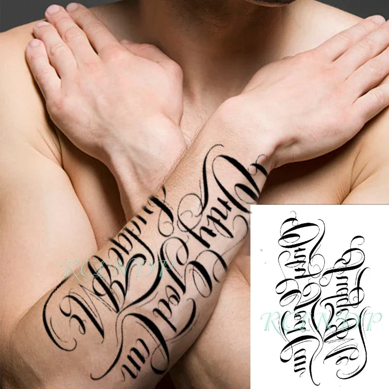 Waterproof Temporary Tattoo Sticker