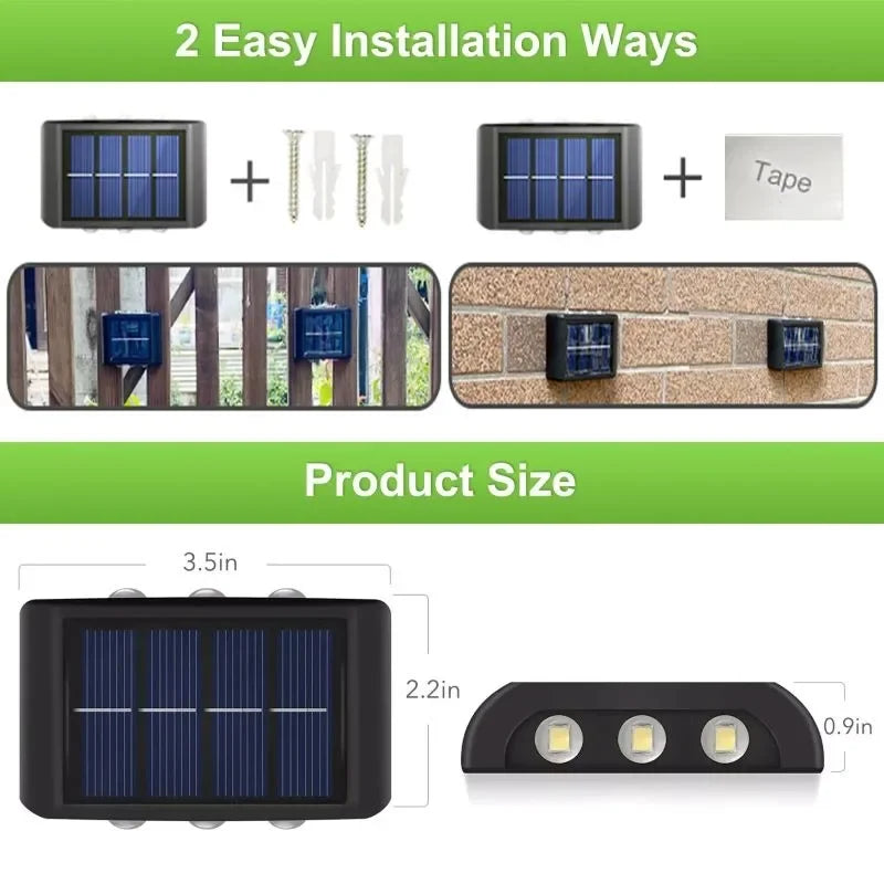 Outdoor Wall Solar Light