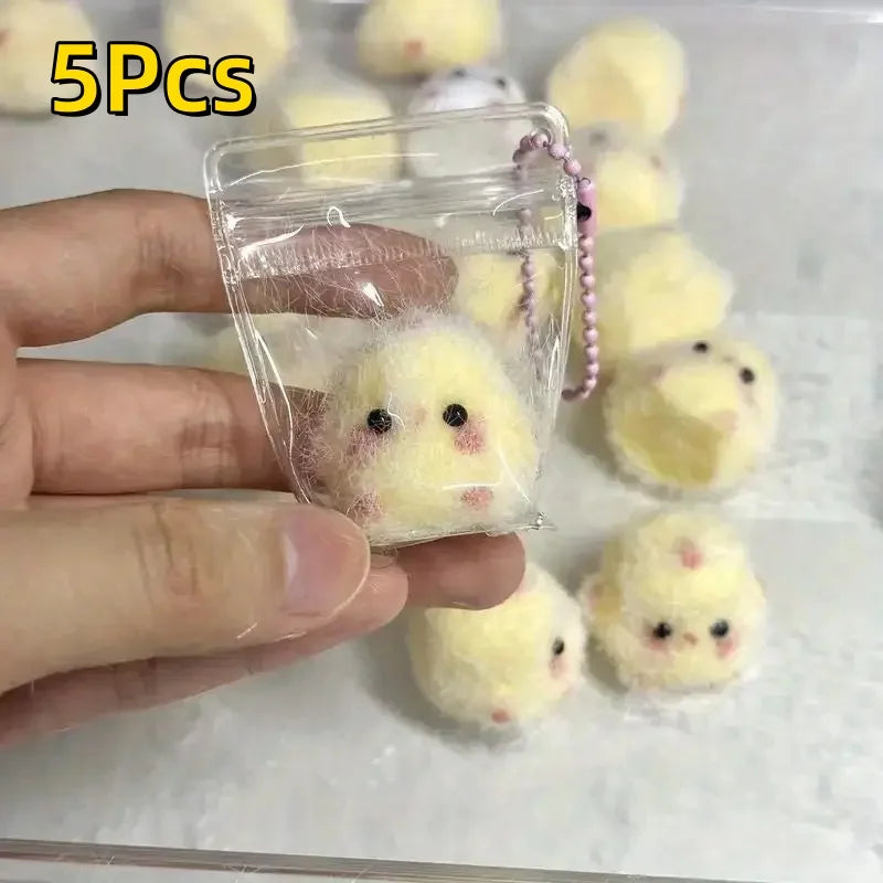 1Pc Yellow Chick Squishy Squeeze Toy