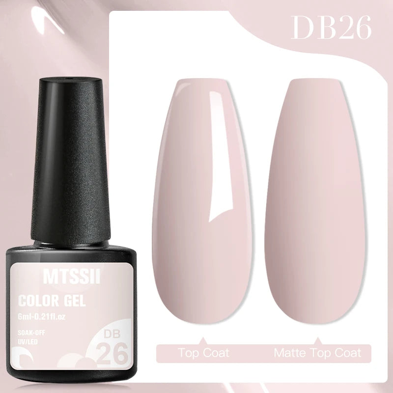 Gold Sliver Reflective Nail Gel Polish