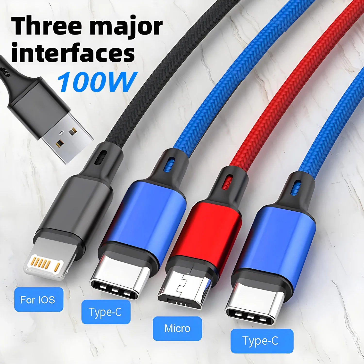 4 in 1 Multi Charger Cable
