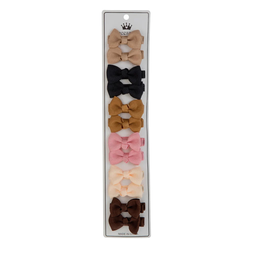 12Pcs/Lot 4.5cm Kids Hair Clips