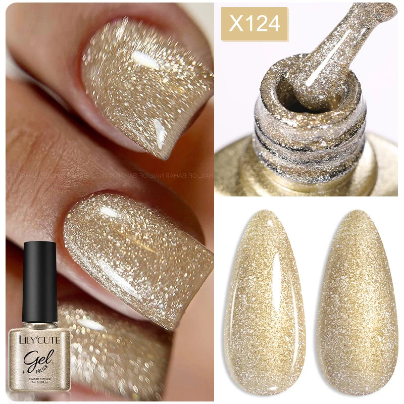 Brown Red Purple Nail Gel Polish Coffee Color Series