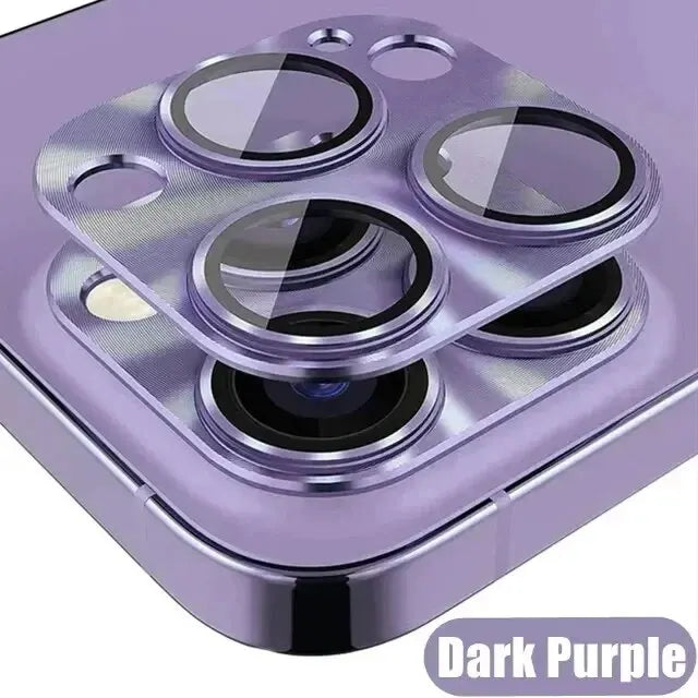 Metal Camera Lens Glass Protector For iPhones