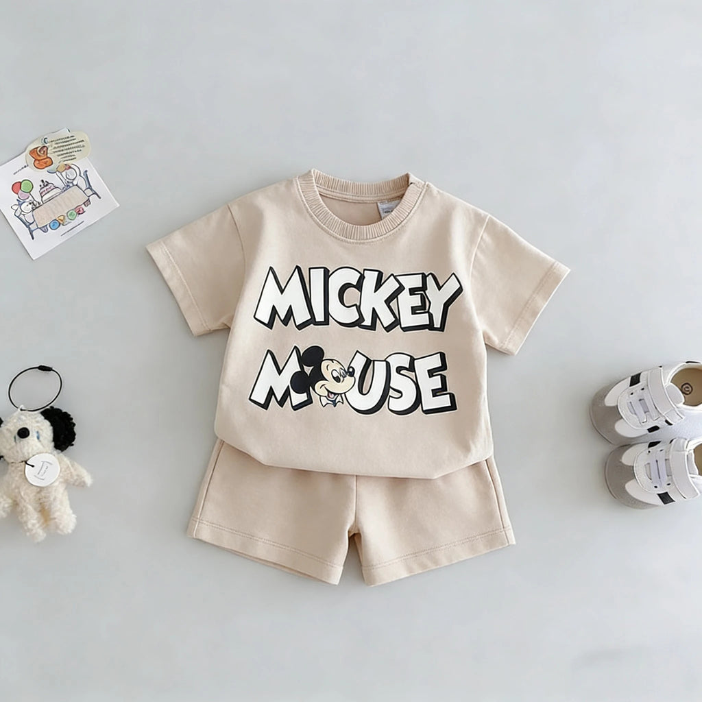 Boys T-shirt + Shorts Casual Outfits