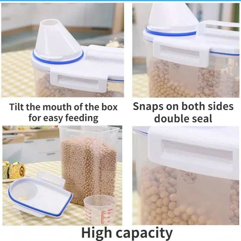 1.5kg/2kg Cup Food Store for pets