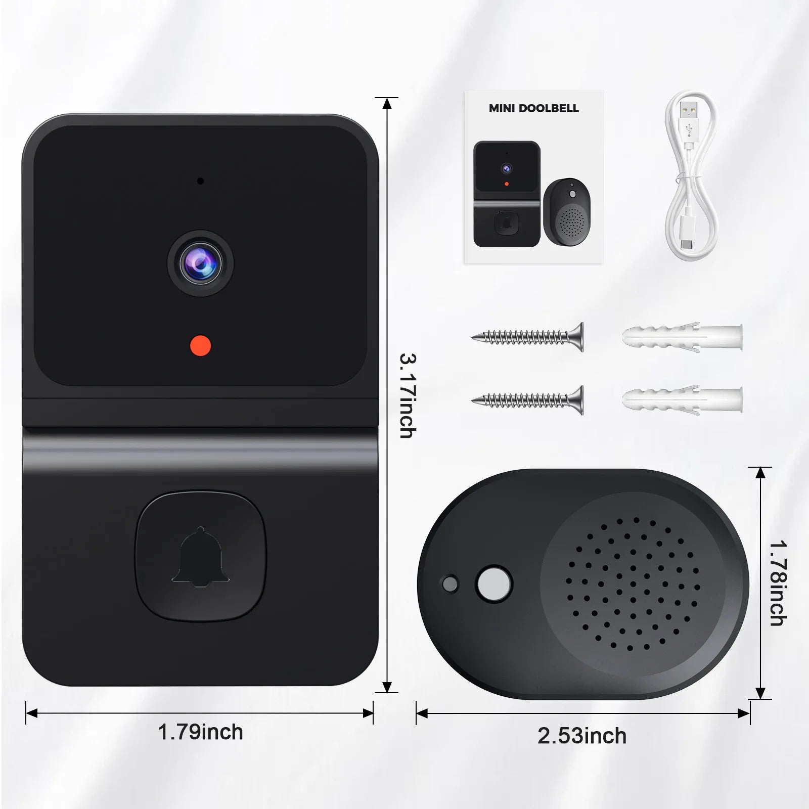 Doorbell HD Camera for Security