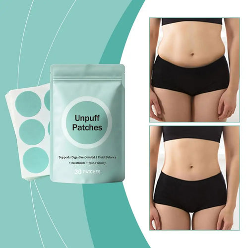 30 PATCHES Unpuff Patches Supports Digestive Comfort