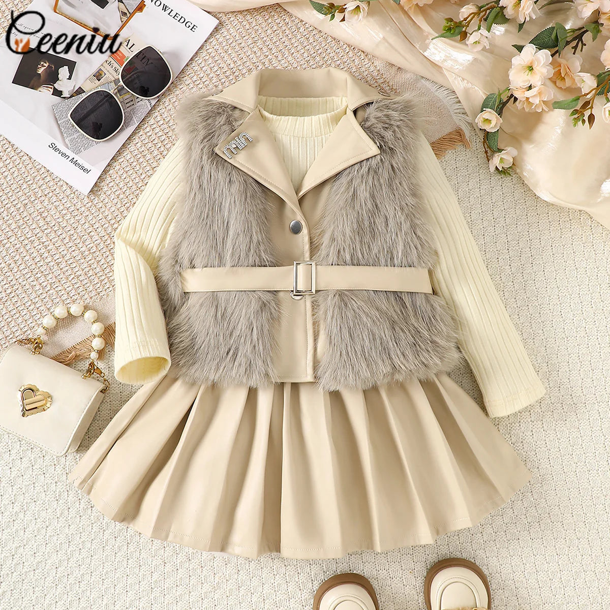 Fashion Children Winter Outfits For Girls Clothing
