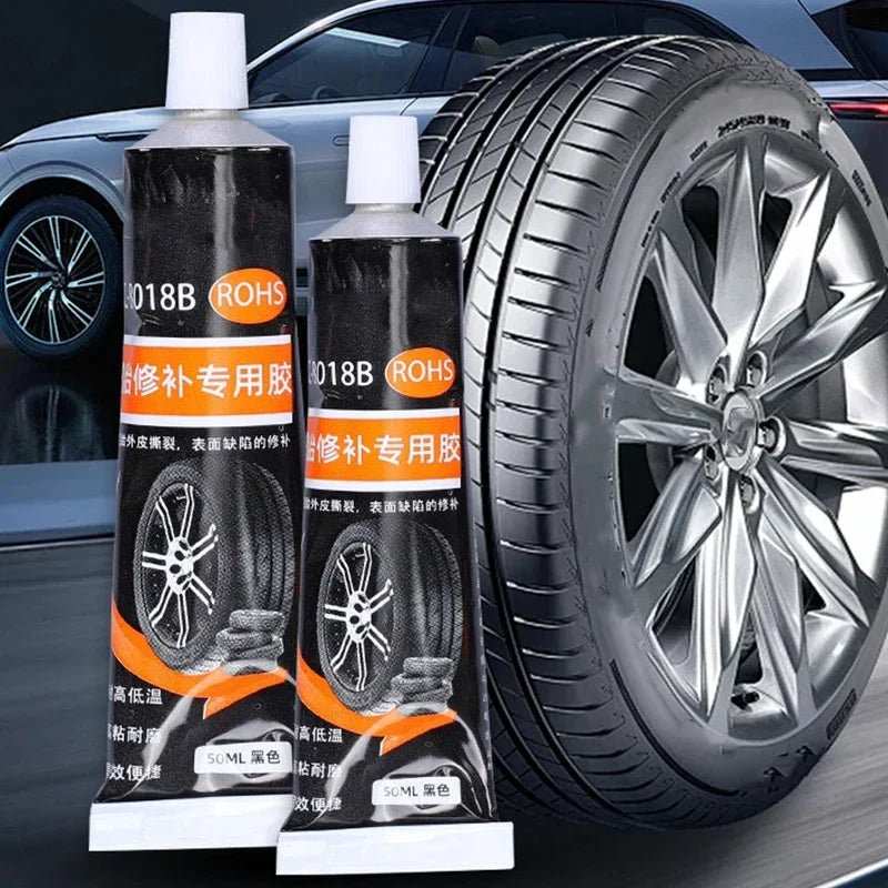 Tyre Repair Liquid  Black Strong Rubber Glues