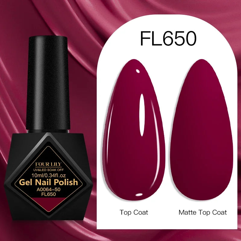 10ml Gel Nail Polish 162 Colors