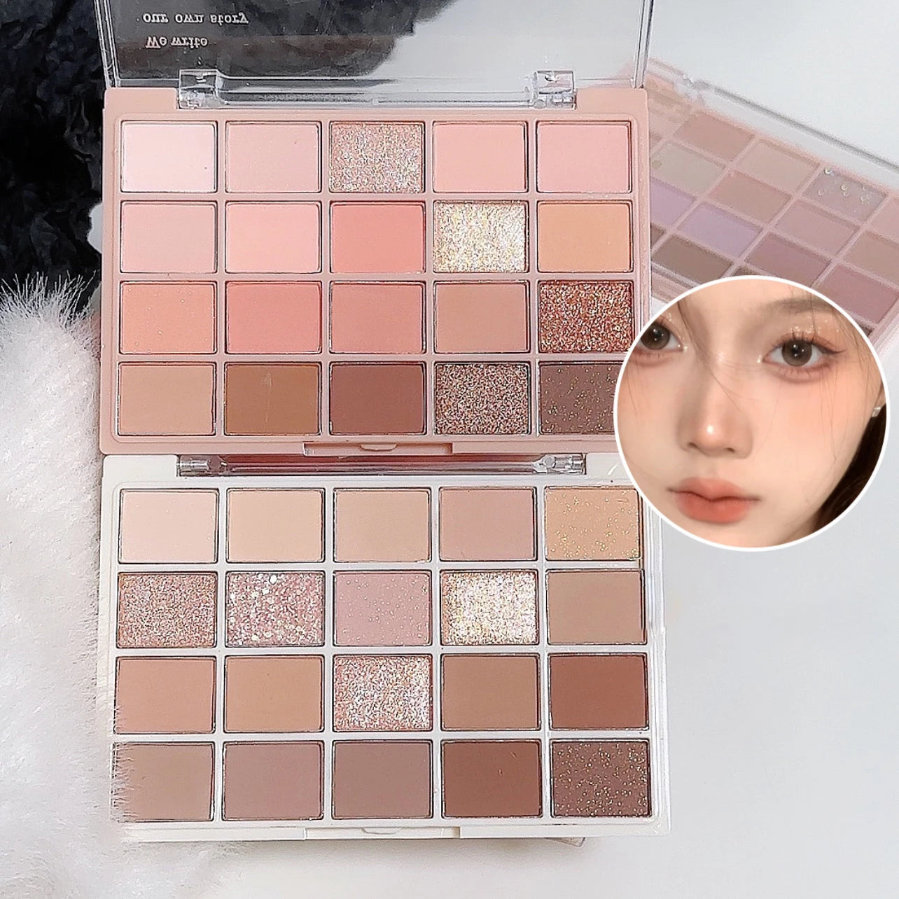 20-color eye shadow tray