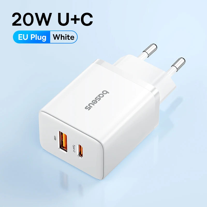 20W Charger Support Type C,Fast Charging