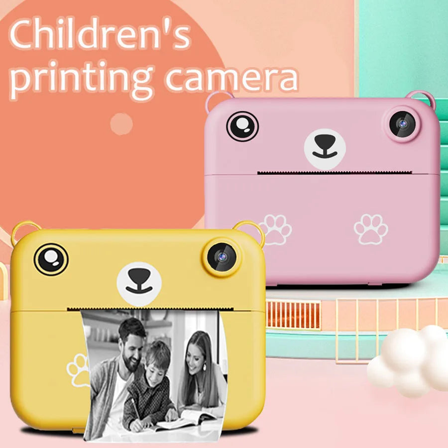 1080P HD Mini Thermal Printer Educational Birthday Gifts