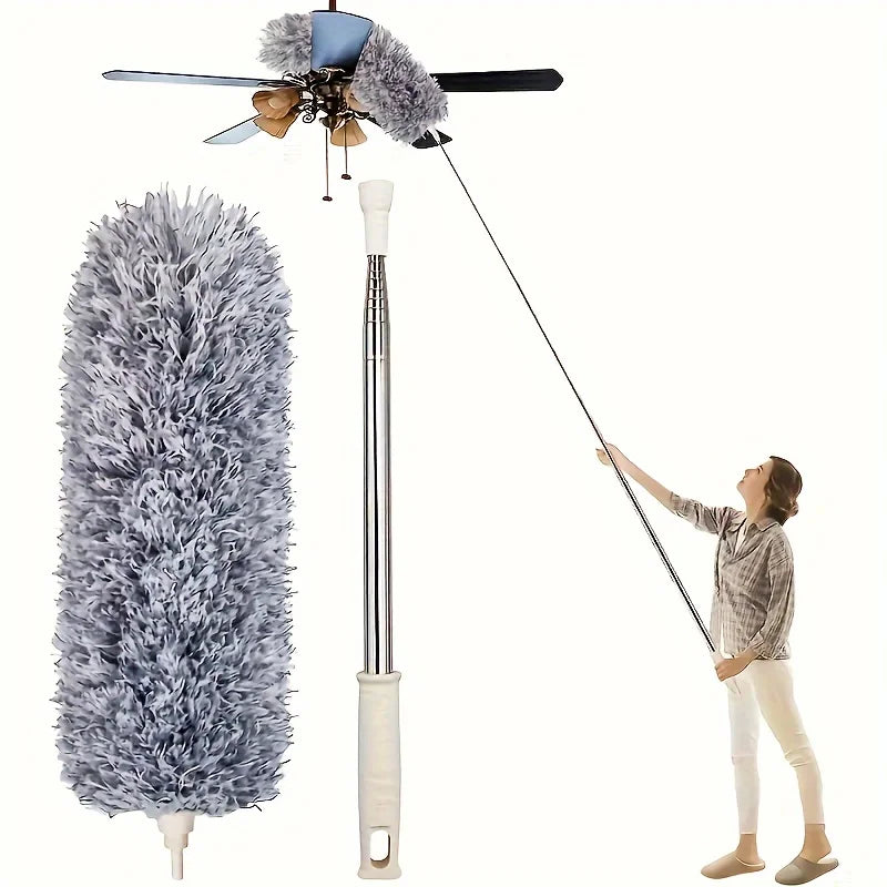 Multifunctional retractable duster