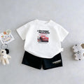 Boys T-shirt + Shorts Casual Outfits