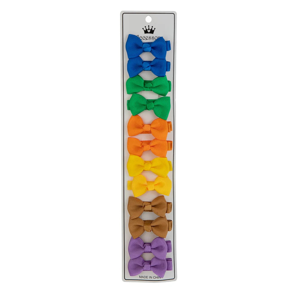 12Pcs/Lot 4.5cm Kids Hair Clips