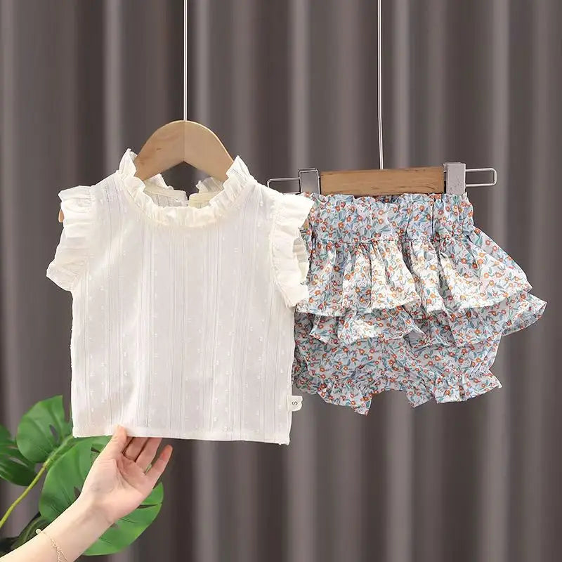 2PCS Girls' Suit Summer 2026