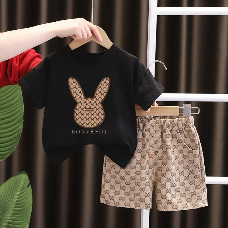 2 Pieces Suit Kid Outfits, Tracksuits