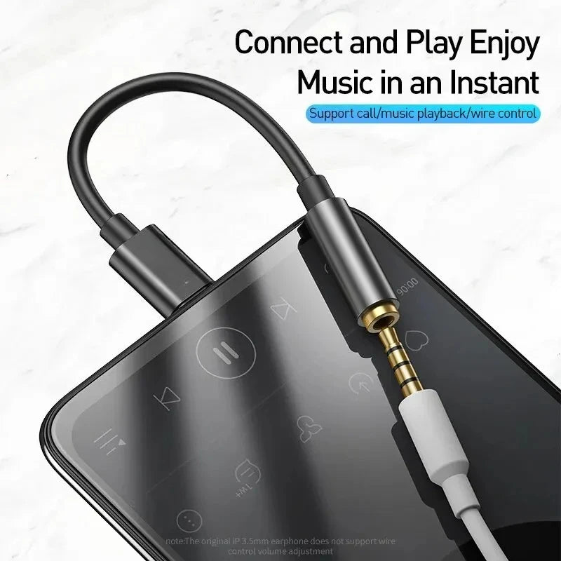 Type C to 3.5mm Earphone Jack AUX USB C Cable Adapter