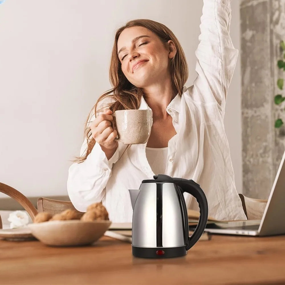 2L Electric Kettle Stainless Steel Electric Tea Kettle