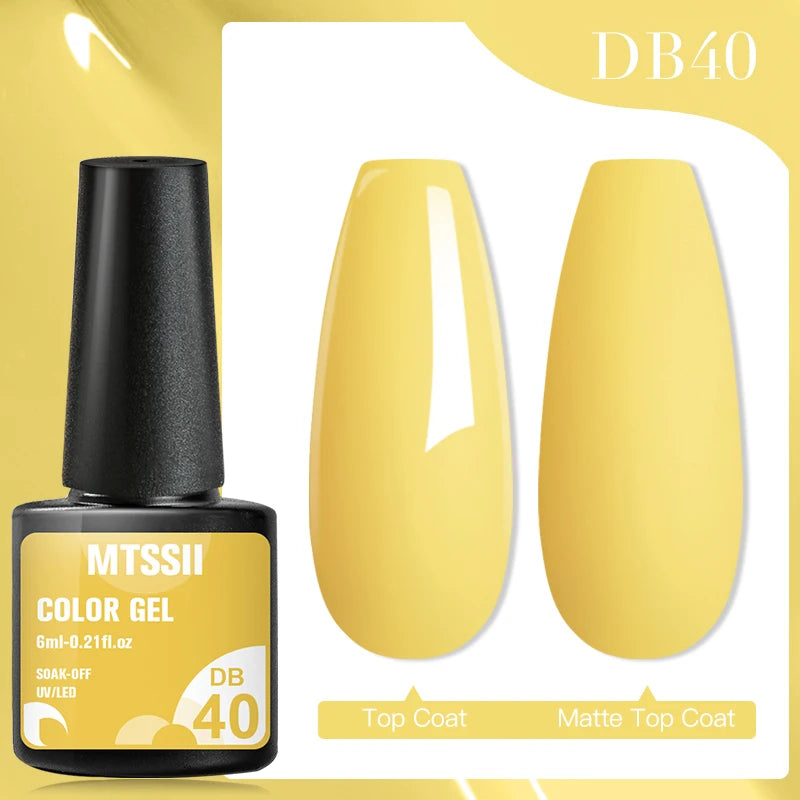 Gold Sliver Reflective Nail Gel Polish