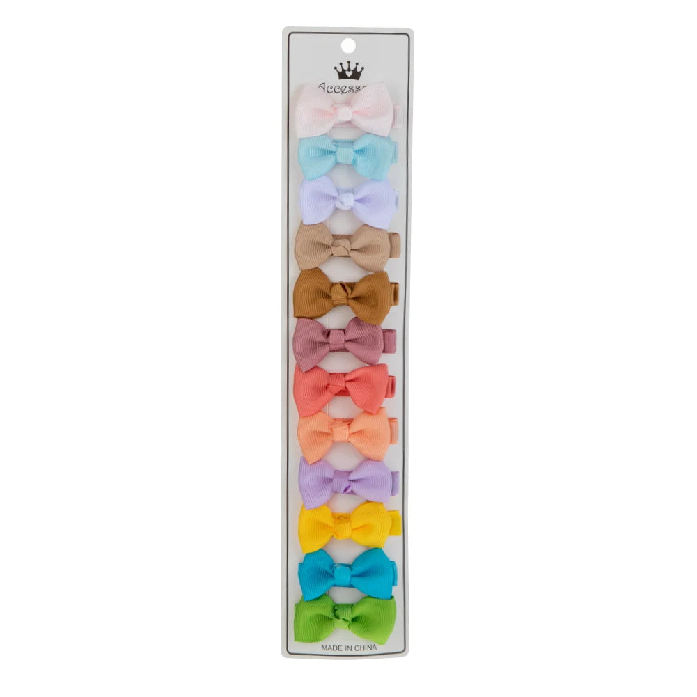 12Pcs/Lot 4.5cm Kids Hair Clips