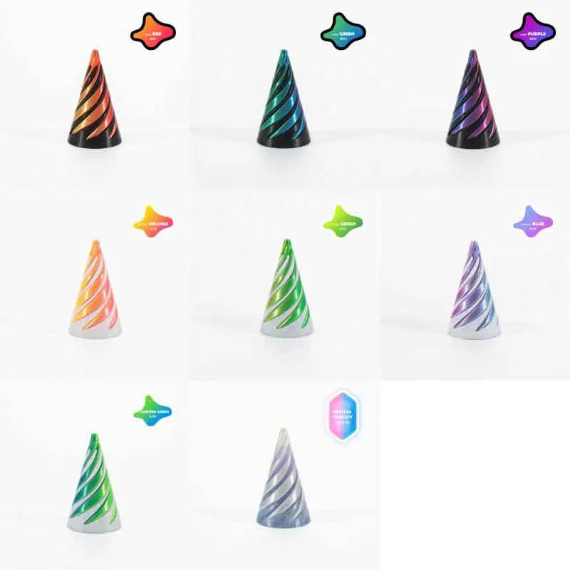 Fingertip Gadgets 3D Printing Decompression Rotating Toy