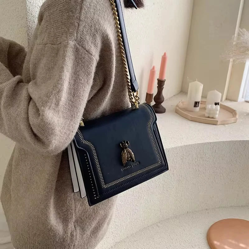 Luxury Brand Women Handbag,Female Shoulder Bag Simple High Quality Leather