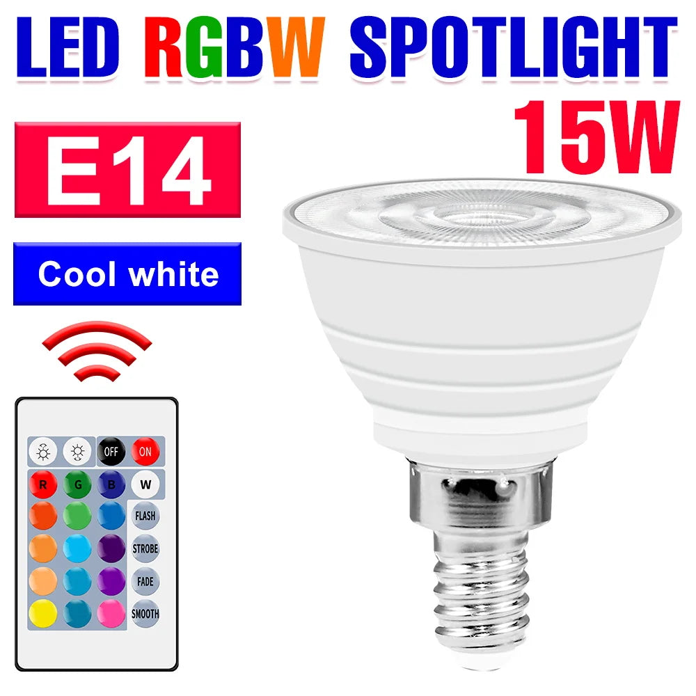 15W RGB LED Bulb