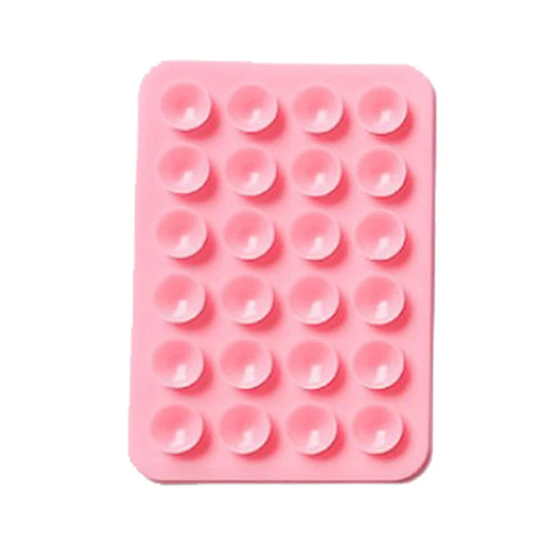 Double Side Silicone Suction Pad For Mobile Phone Fixture