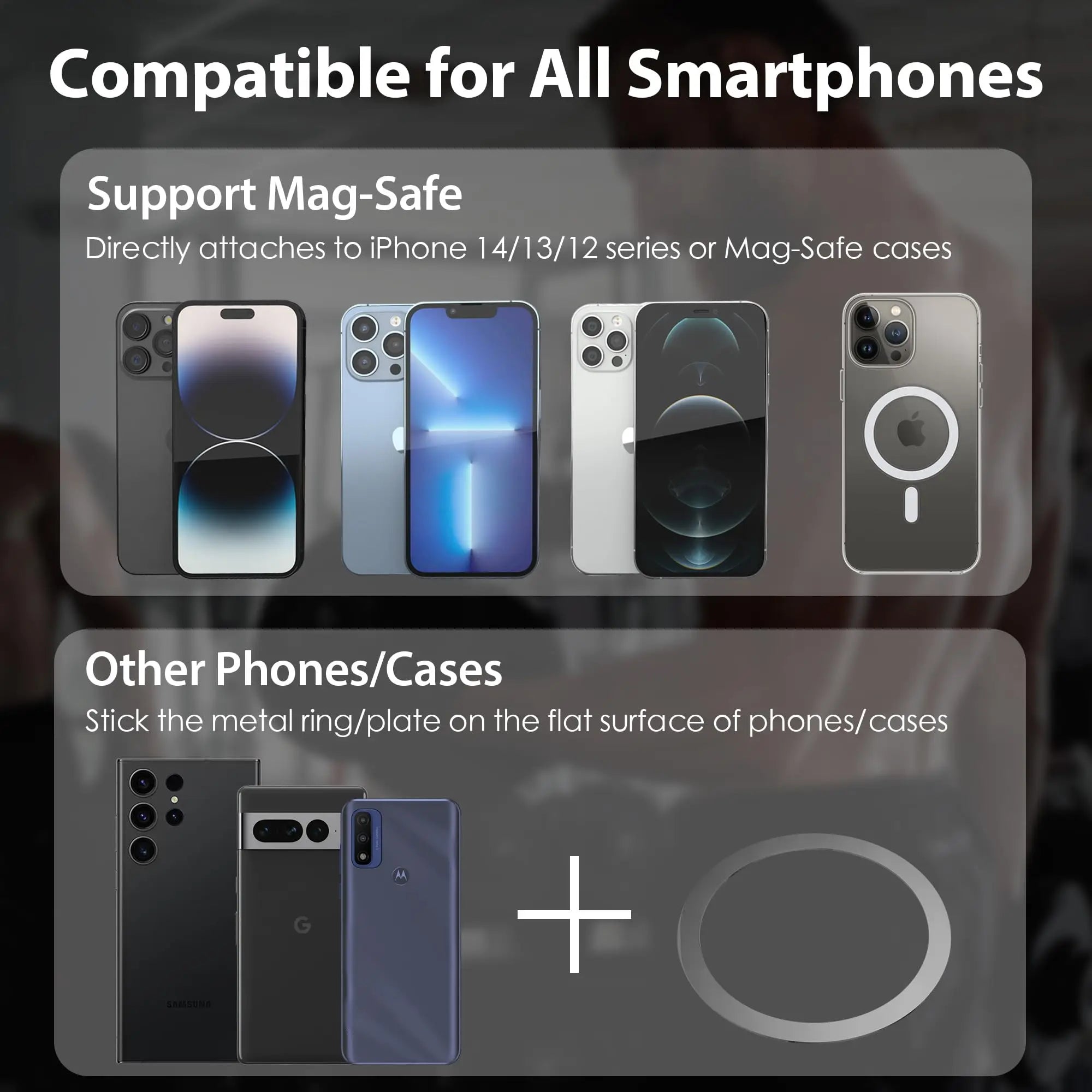 Gym Mate Magnetic Phone holder